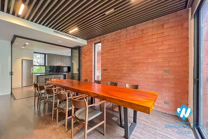 A wonderful new villa having nice outside space for rent in Tay Ho, Hanoi, Vietnam